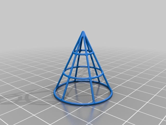 Simple Wire Frame Cone