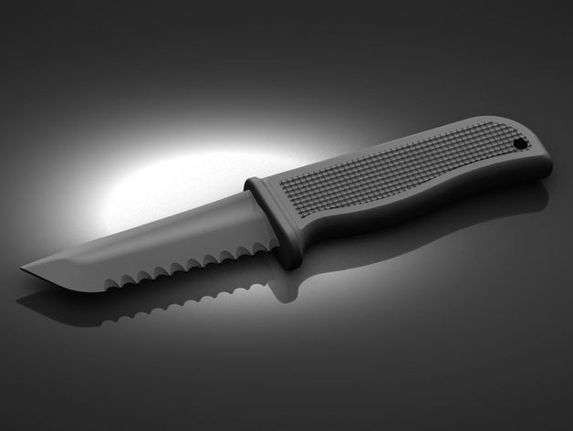 Serrated Knife - V2