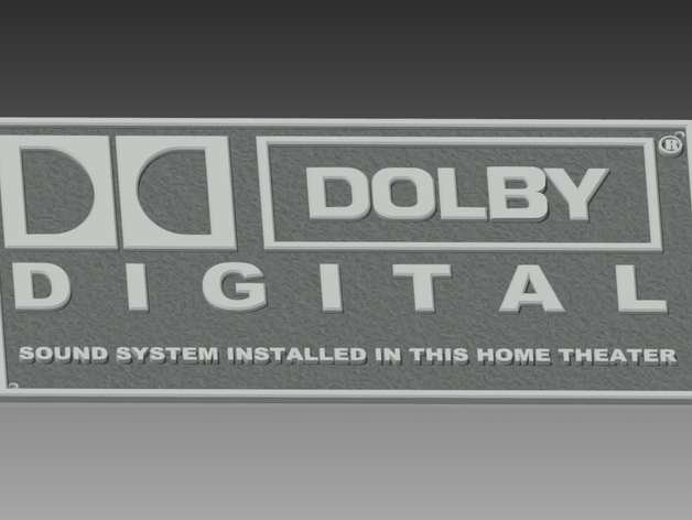 Dolby Digital SIgn for Home cinema