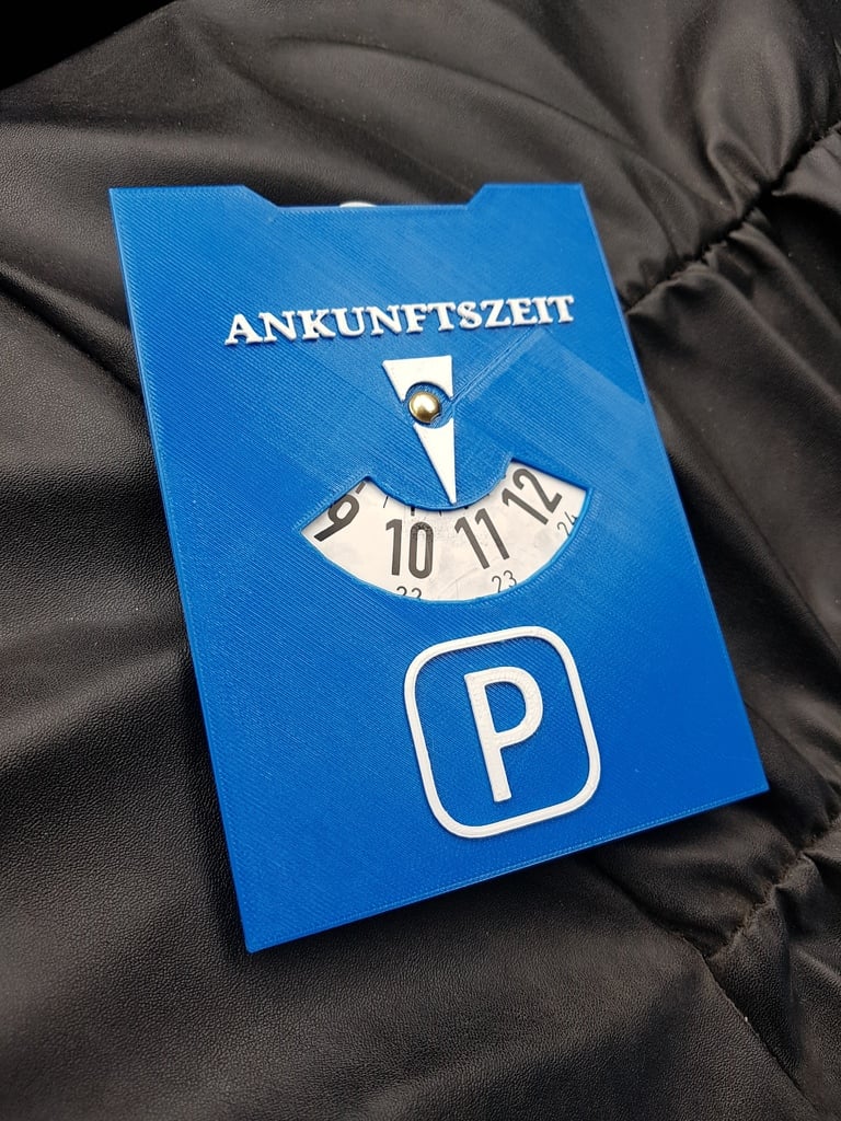 EU-Parkscheibe, Parking Disc