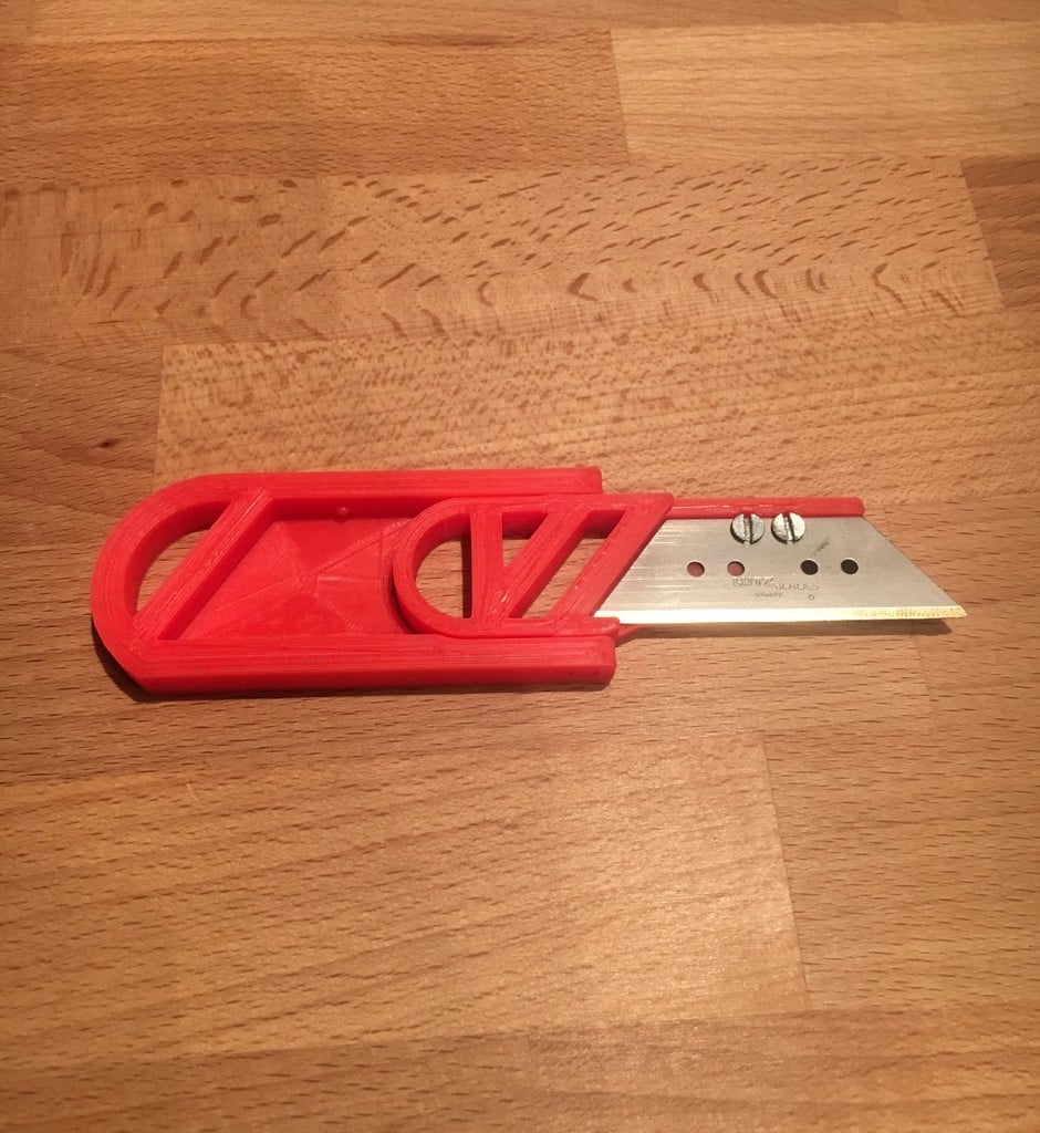 Box Cutter / Foldable Knife / Blade / Print In Place