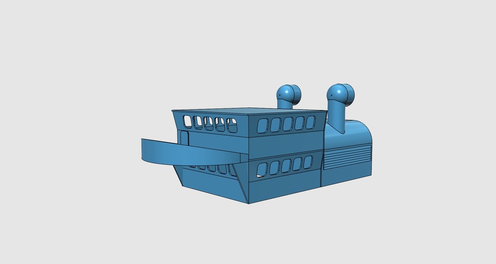 Schiffskabine für RC Modelle 1:50
