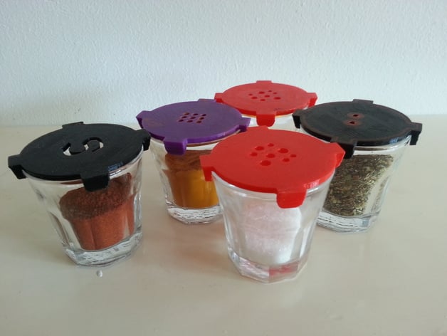 Ikea shot glass - Spice glass by CR