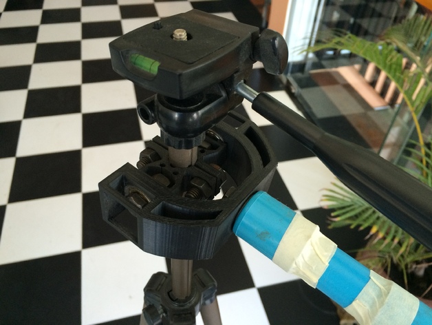 2-axis passive gimbal for camera/tripod