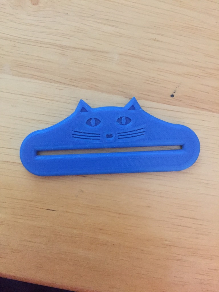 Cat Mouth Toothpaste Squeezer