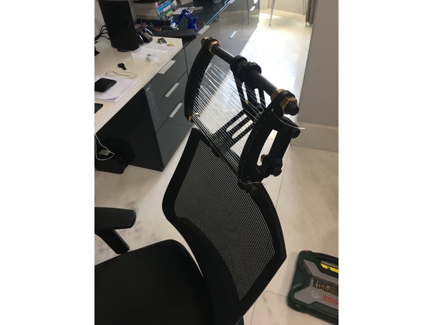 Headrest with Cavaletti 27001 3D Clip