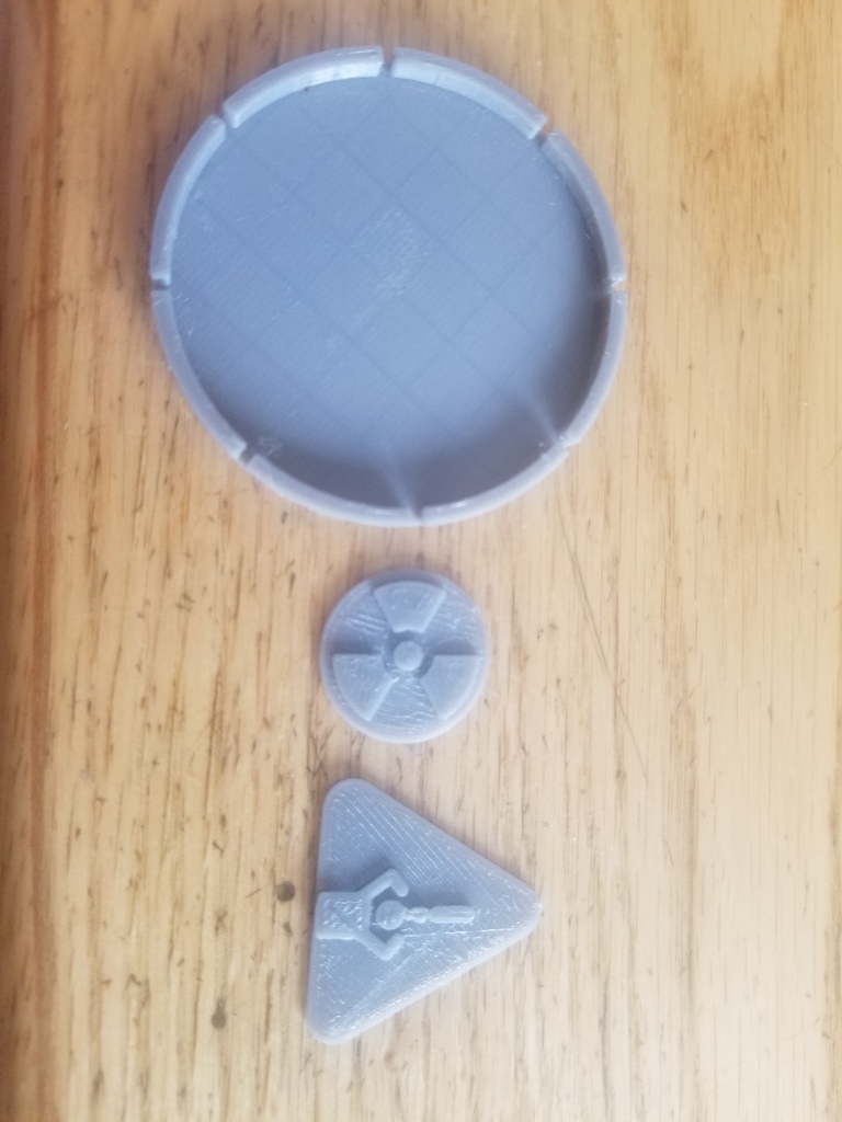 Gamma Wolves basic arc markers and tokens