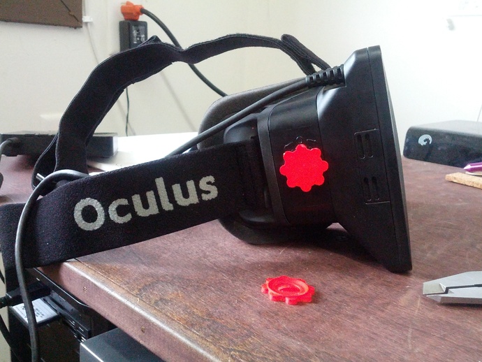 Focus Knob for Oculus Rift