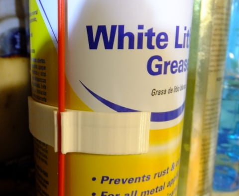 Lithium Grease Spray tube holder / Keeper