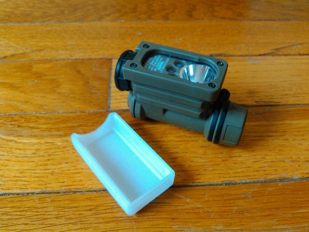 Streamlight Sidewinder flashlight diffuser lens - lantern mod