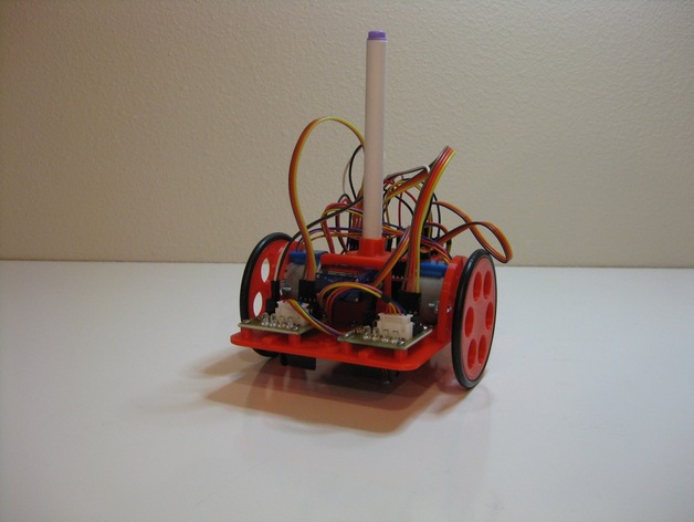 Arduino Chassis for Drawing Robot modified for ULN2003 Stepper Driver Boards