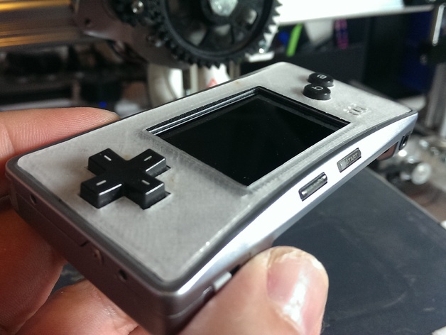 Faceplate for Gameboy Micro