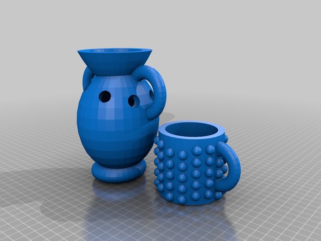 a Flower_vase & a Cup