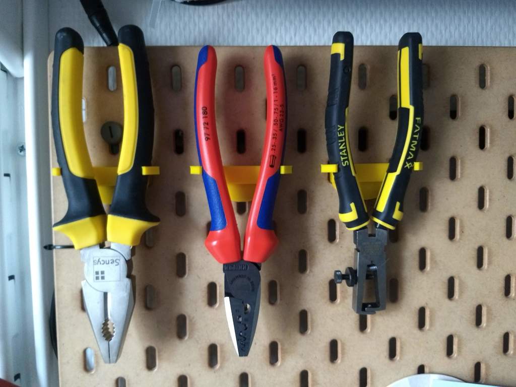 Ikea SKÅDIS tool mounts