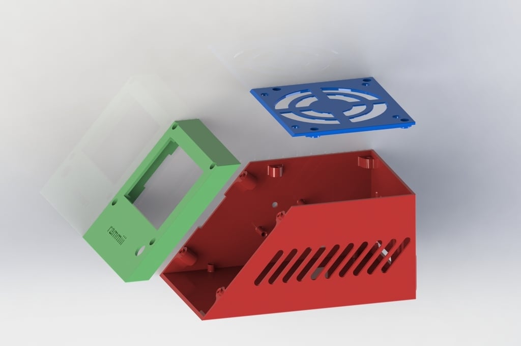 Controlbox 3D Printer, MKS GEN L, 80mm Fan, LM2596