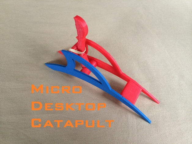 Micro Desktop Catapult