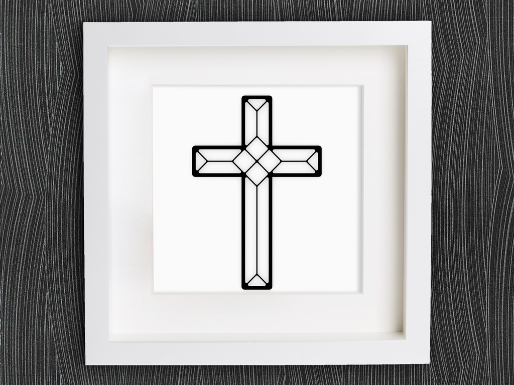 Customizable Origami Cross