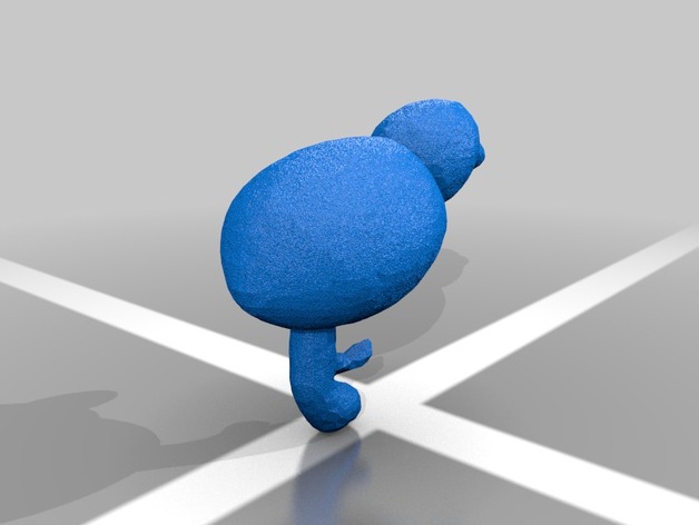 weird blue bird thin walls on small foot but it's Irrelavent this is a super cool app Smoothie 3d modeling
