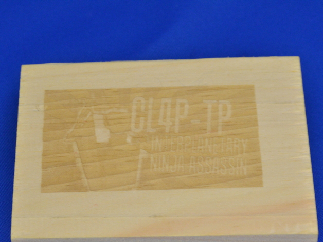 CL4P-TP Wood Plaque