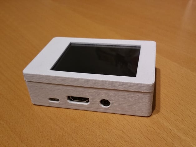 Raspberry pi with 4d system 3.2" touch screen