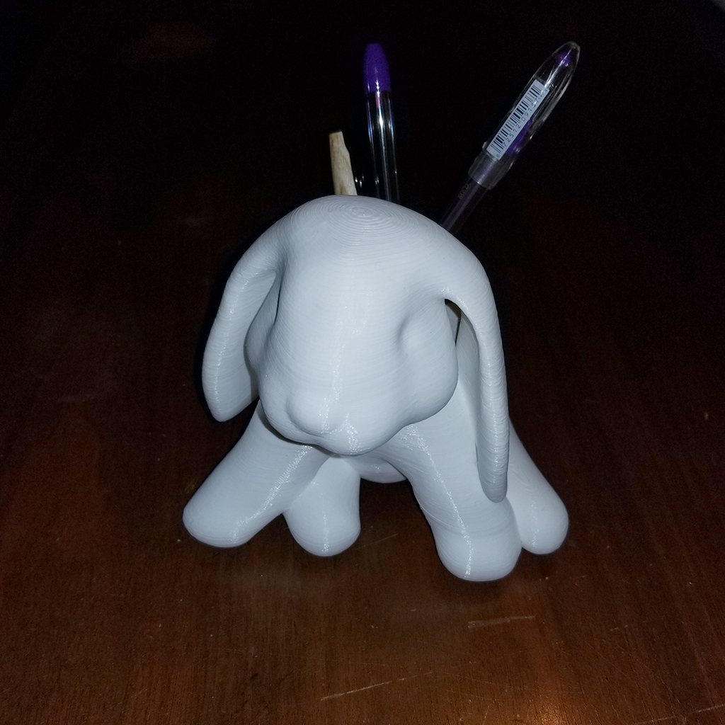 Bunny pen holder