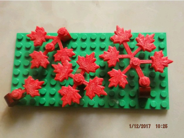 Lego© compatible Maple leaves