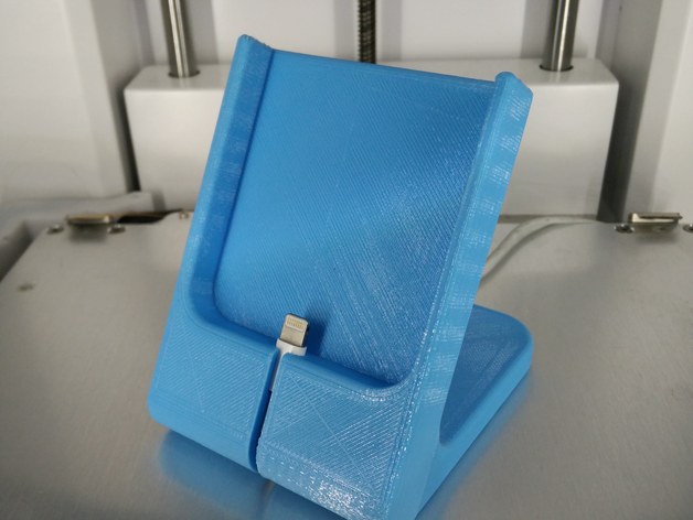 Phone stand with charging cord (iPhone 5 & 5s)