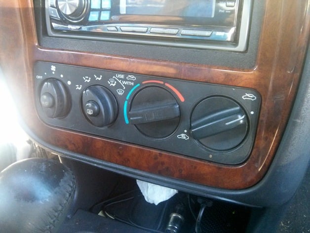 1999 Chrysler Sebring AC Temperature Knob