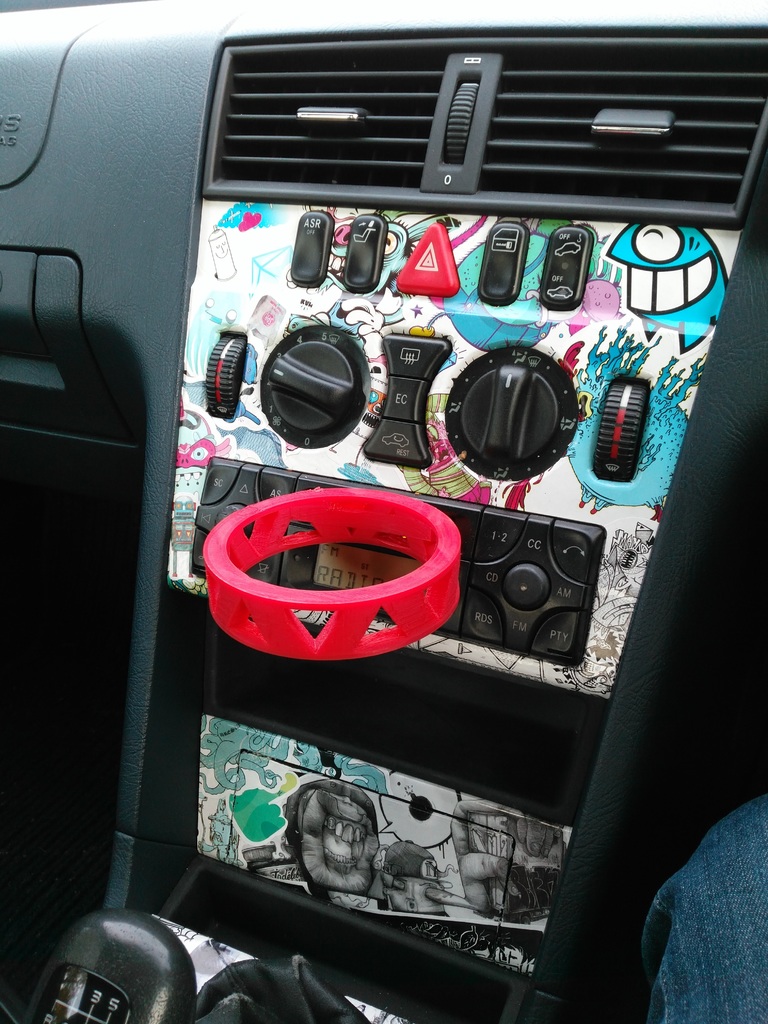 Cassette Player Cupholder - in car