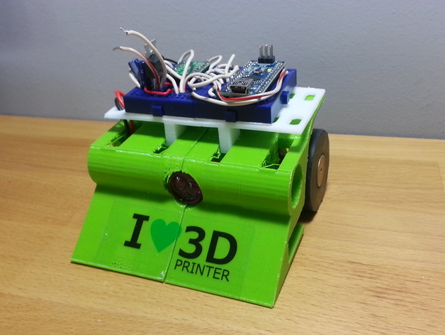 3D Printed Mini Sumo