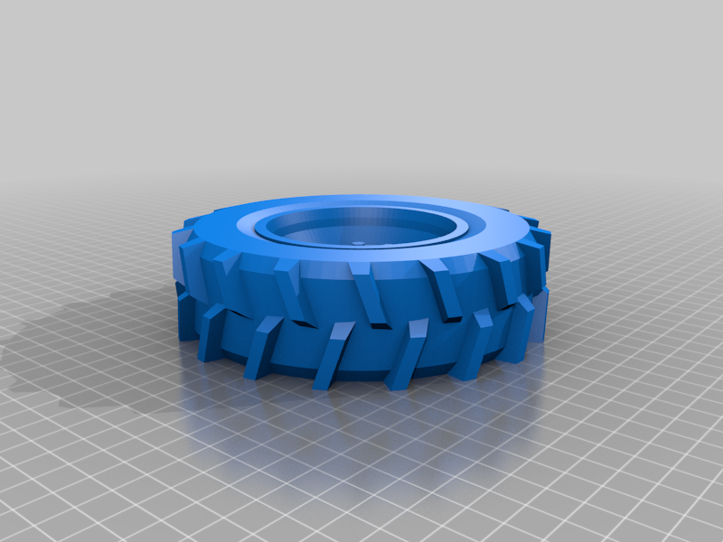 Combined Open RC Tractor Wheels