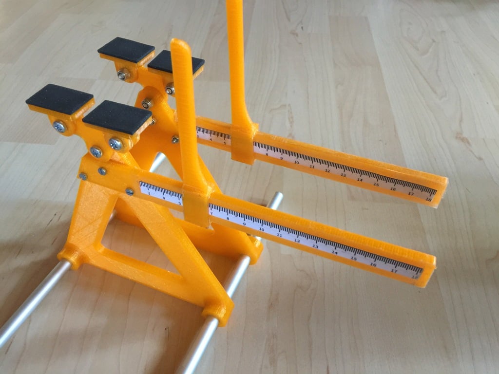Center of gravity scale for RC planes