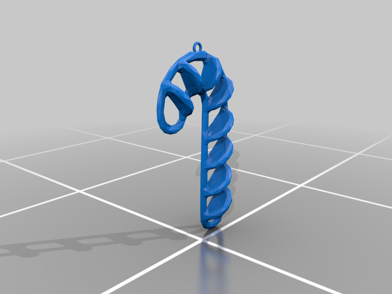 Low-Poly Christmas Ornaments