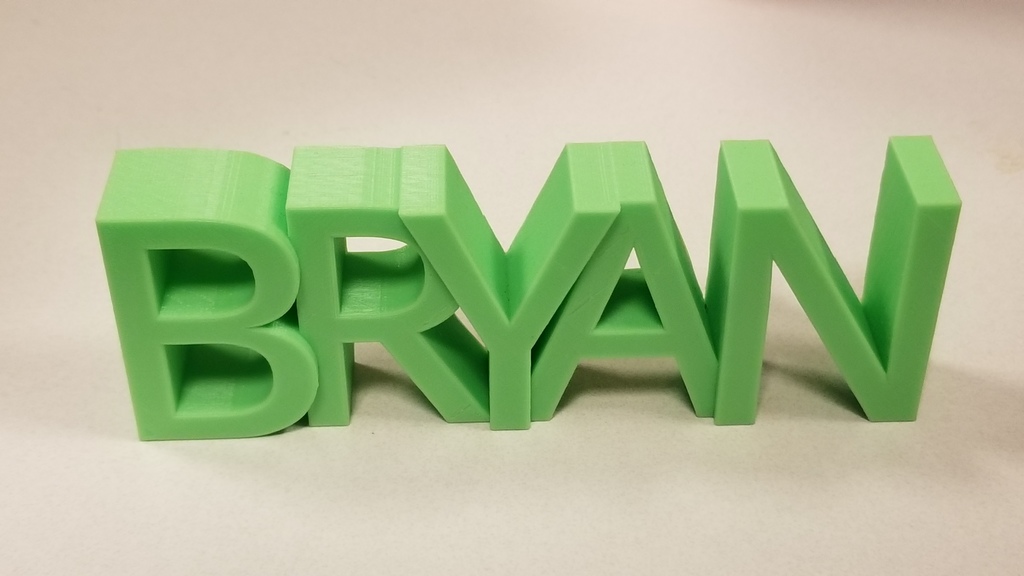 Name Plaque (Bryan)