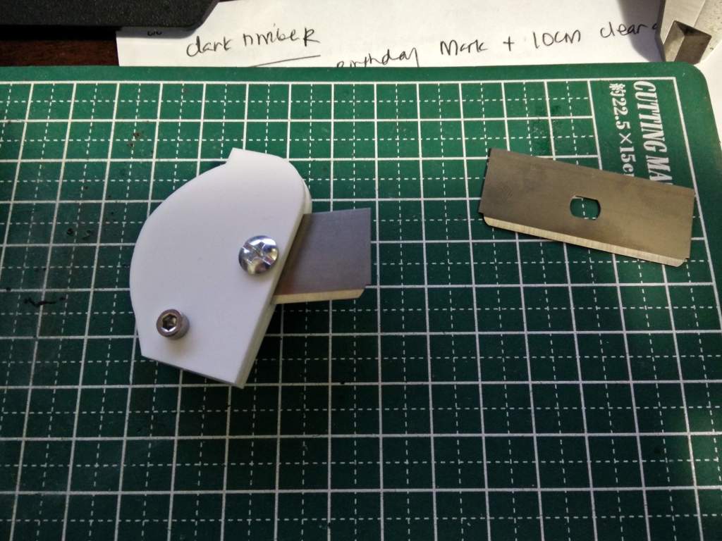 Laser Cut Box cutter blade holder acrylic cutter