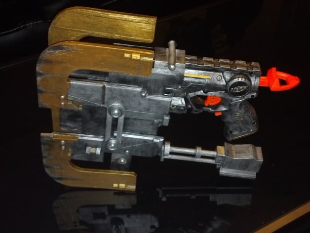 Dead Space Plasma Cutter Nerf Firestrike Mod Kit