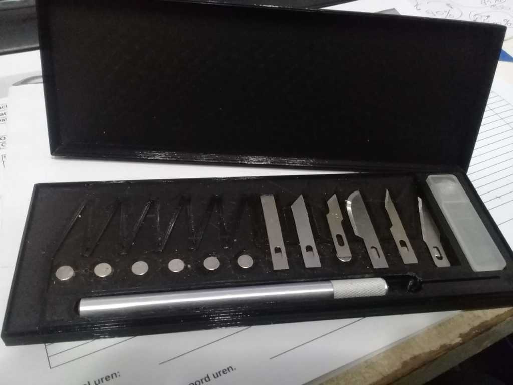 x-acto knife set holder