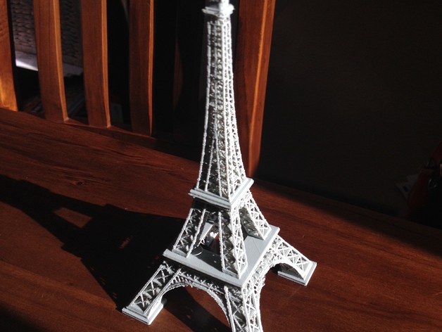 Eiffel Tower One piece and sized for I3 printer