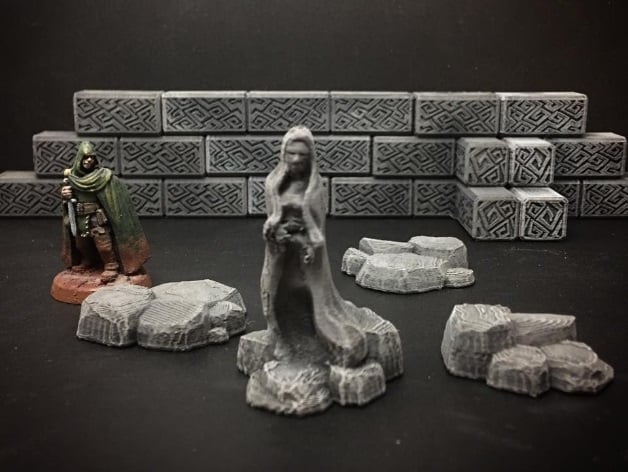 Image of Delving Decor: Rocky Rubble (28mm/Heroic scale)