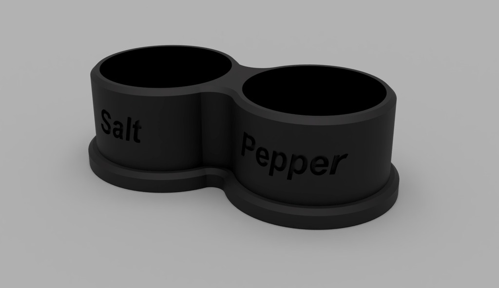 Salt and Pepper Mill Holder