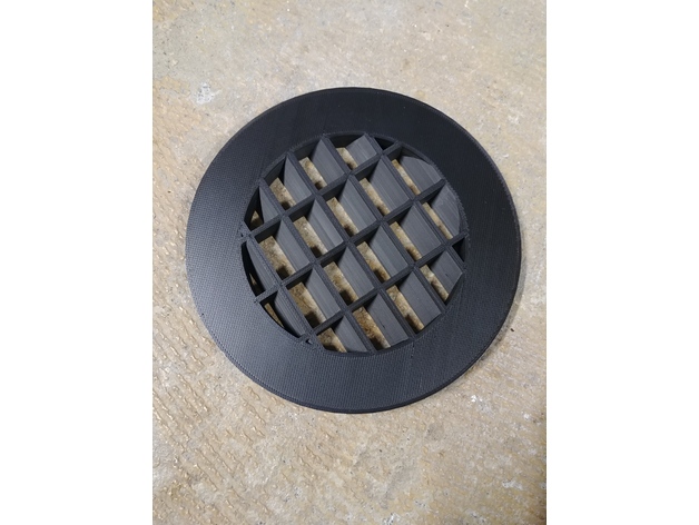 Boat Floor Vent By Rednov Thingiverse