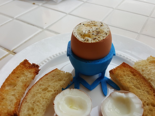 Chick Egg Cup (Fixed Legs)