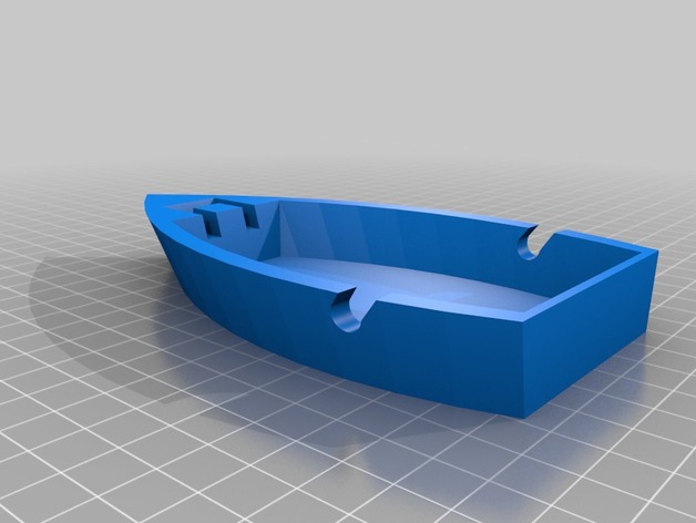 Moat Boat Rubber Band Powered Boat