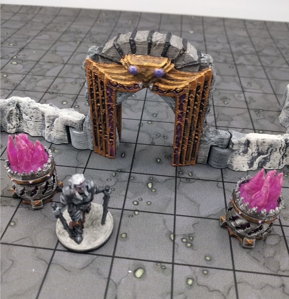 DungeonSticks: Caverns - Spider Archway