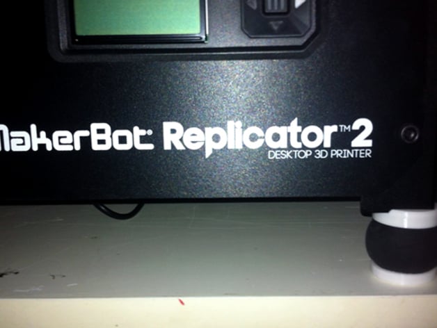 Replicator 2 Vibration dampening feet