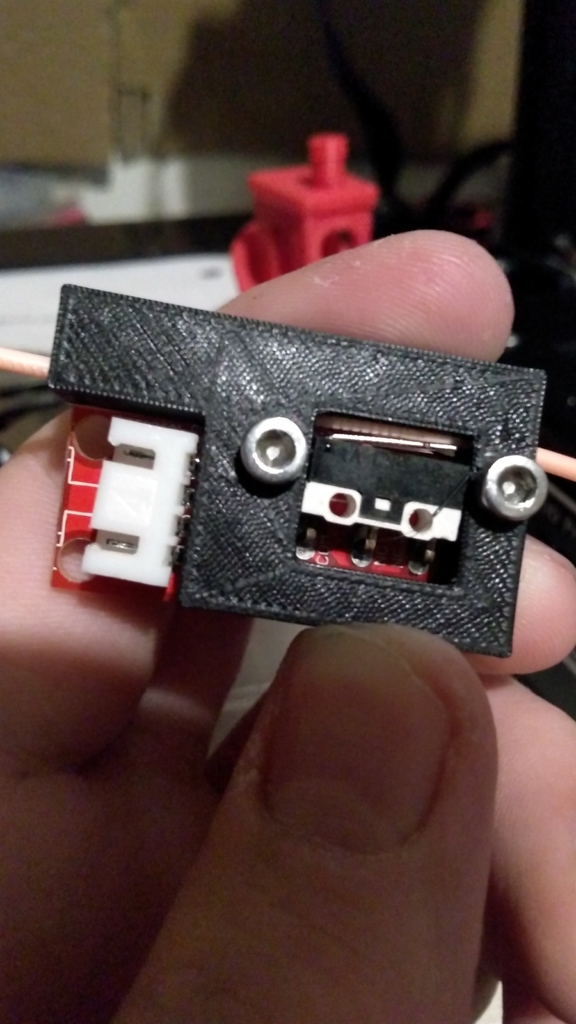 Filament Runout sensor for standard RepRap endstops