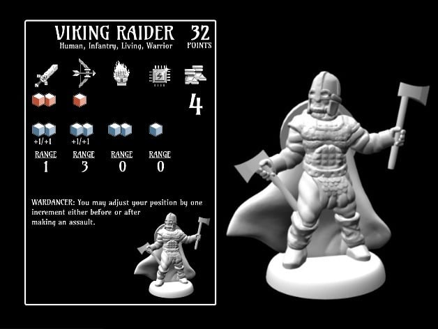 Viking Raider (18mm scale)