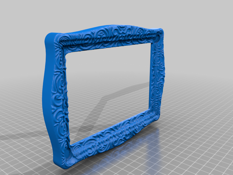 Ornate picture frame