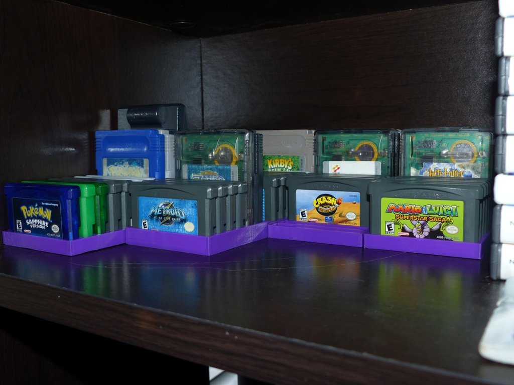 GameBoy Game Shelf