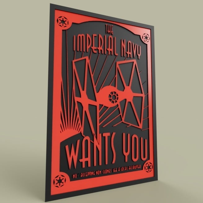 StarWars Imperial Navy WANTS YOU